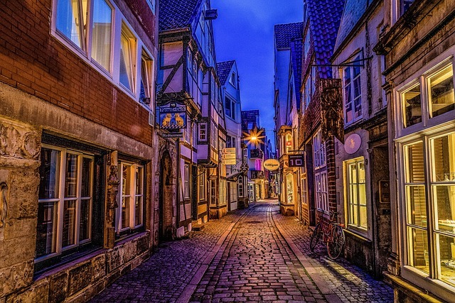 Der Schnoor, die älteste Straße in Bremen