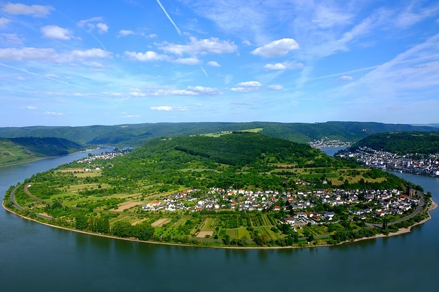 Rheinschleife bei Ihrer Flusskreuzfahrt