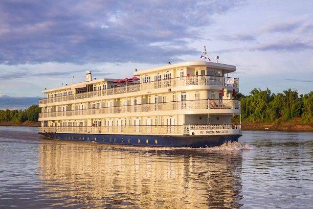 MS Mekong Navigator Flussblick