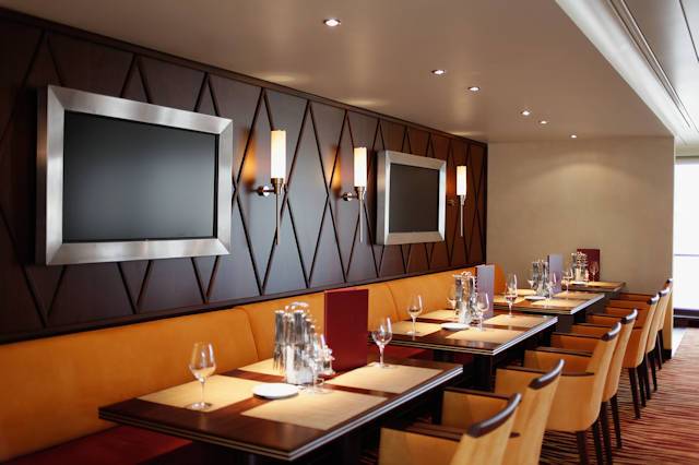 Restaurant auf der auf der Aqua