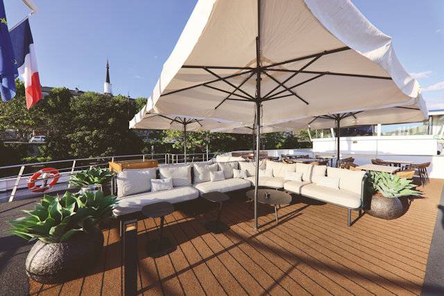 Gloria Flusskreuzfahrten ab Paris Sonnendeck genießen